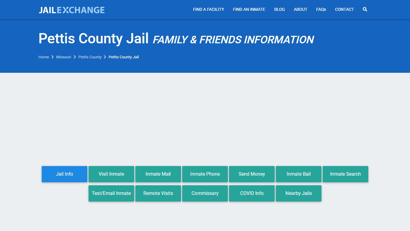 Pettis County Jail Visitation | Mail | Phone | Sedalia, MO